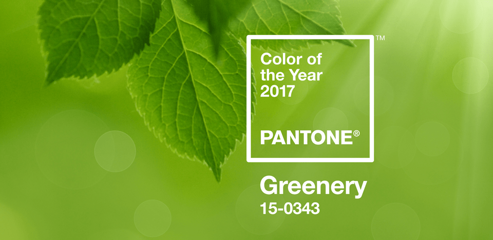 Greenery, Pantone Color of the Year